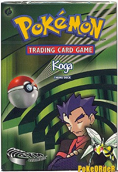 Pokemon Gym Challenge 'Koga' Deck