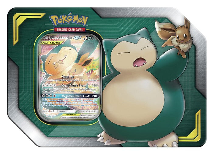 Pokemon - TAG TEAM Tin - Eevee & Snorlax-GX