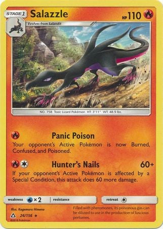 Salazzle 26/156 Rare - Pokemon Ultra Prism