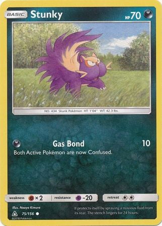pokemon ultra prism card prices Stunky 75/156 Common