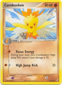 Pokemon EX Crystal Guardians - Combusken