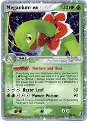 Pokemon EX Unseen Forces Ultra Rare Card - Meganium ex 106/115