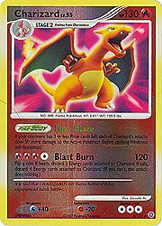 Pokemon Secret Wonders Holo Rare Card - Charizard 3/132 Reverse