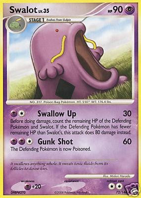Pokemon Legends Awakened Uncommon Card - Swalot 72/146