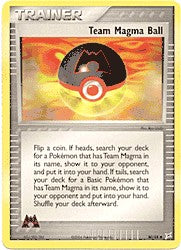 EX Aqua vs Magma - Team Magma Ball