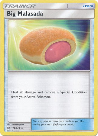 Big Malasada 114/149 Uncommon - Pokemon Sun & Moon Base Set Single Card