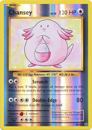 Chansey 70/108 - Reverse Pokemon XY Evolutions Single Card
