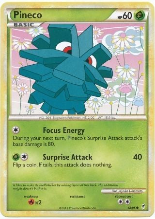 Pineco - 68/95 - Common Call of Legends