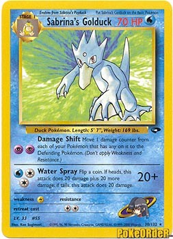 Gym Challenge - Sabrina's Golduck