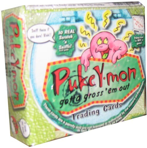 Pukey-Mon Trading Card Box of 36 Packs "Pokemon Parody" PokeOrder.com Pukey-Mon Trading Card Box of 36 Packs "Pokemon Parody" PokeOrder.com