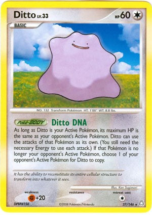 Ditto (27/146) [Diamond & Pearl: Legends Awakened] Heavily Played