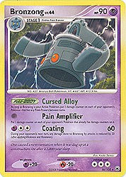 Pokemon Diamond and Pearl Majestic Dawn- Bronzong(Rare)