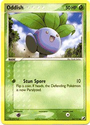 Pokemon EX Unseen Forces Common Card - Oddish 64/115