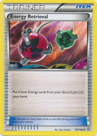 Energy Retrieval 126/160 Trainer - XY Primal Clash Single Card