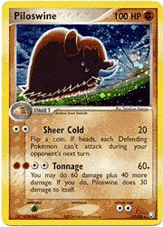 Pokemon Team Rocket Returns - Piloswine (Holofoil)