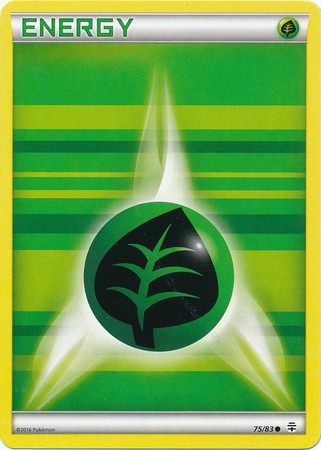 Grass Energy 75/83 Common - Pokemon Generations Card