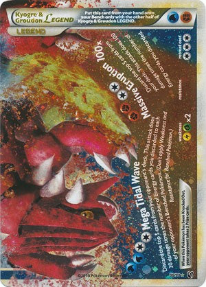 groudon legendary pokemon card Pokemon HGSS Undaunted Holo Card