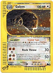 Pokemon E Skyridge - Golem (Holofoil)
