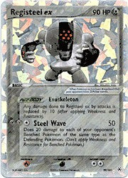 Pokemon EX Hidden Legends Ultra Rare Card - Registeel ex 99/101