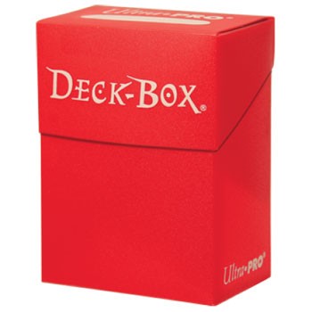Ultra Pro Deck Box - Red
