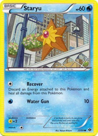 pokemon staryu card Pokemon Next Destinies Common Card