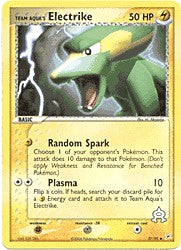 EX Aqua vs Magma - Electrike