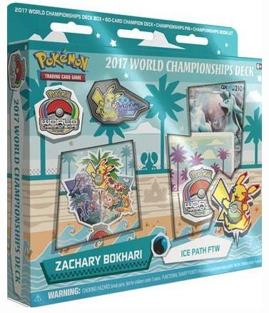 Pokemon 2017 World Championships Ice Path FTW (Zachary Bokhari) Deck