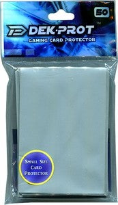 Dek Prot YuGiOh Sized Card Sleeves - Silver (50 Card Sleeves)