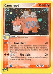 EX Ruby & Sapphire - Camerupt Holofoil