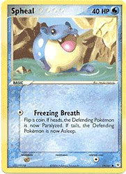 Pokemon EX Hidden Legends - Spheal