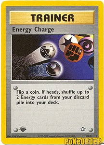 Neo Genesis Rare Trainer - Energy Charge