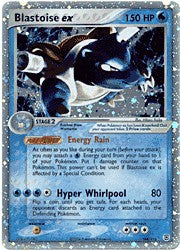 Pokemon Fire Red & Leaf Green Ultra Rare Card - Blastoise ex 104/112