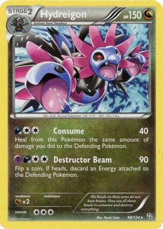 Pokemon Dragons Exalted Hydreigon #98 Pokemon Dragons Exalted Hydreigon #98