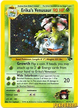 Gym Challenge - Erika's Venusaur Holofoil