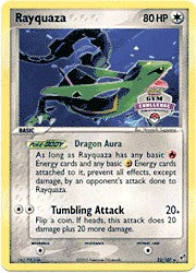 Pokemon Promo Card - Rayquaza (Gym Challenge World Qualifiers)