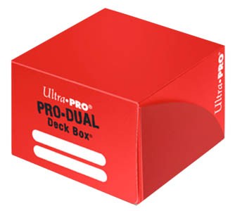 Ultra-Pro - PRO-Dual Deck Box - Red