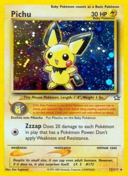 Pokemon Neo Genesis - Pichu Holofoil