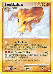 Pokemon Diamond & Pearl Mysterious Treasures-Sandslash