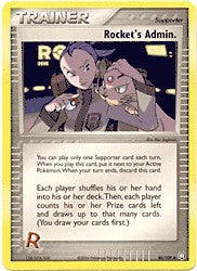 Pokemon Team Rocket Returns - Rocket's Admin (Trainer)