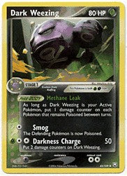 Pokemon Team Rocket Returns - Dark Weezing