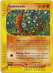 Pokemon Aquapolis - Sudowoodo Holofoil