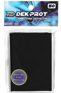 Dek Prot YuGiOh Sized Card Sleeves - Black (50 Card Sleeves)