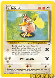 Pokemon Base Set 2 Uncommon Card - Farfetch'd 40/130