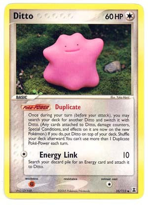 Pokemon EX Delta Species- Ditto
