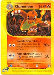 Pokemon Expedition - Charmeleon Card