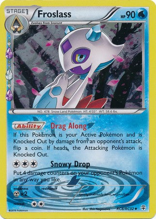 Froslass RC8/RC32 Uncommon - Pokemon Generations Card