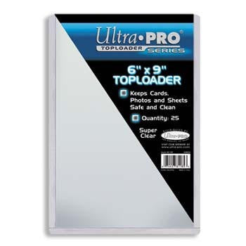 Ultra Pro 6x9 Toploader Pack