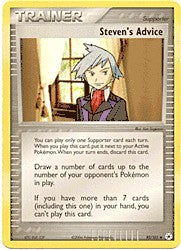 Pokemon EX Hidden Legends - Steven's Advice