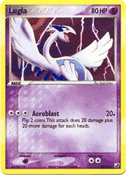 Pokemon EX Unseen Forces Rare Card - Lugia 29/115