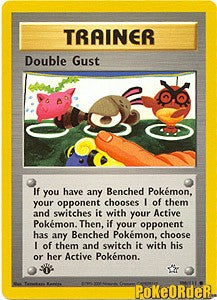 Pokemon Neo Genesis Common Double Gust #100